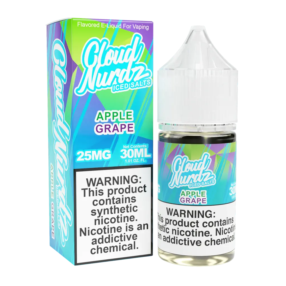 Cloud nurdz salt nicotine flavor 30ml reviews