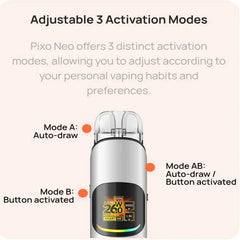 Power, auto, and other 3 modes 