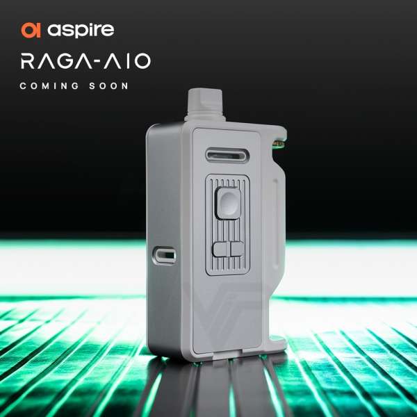 Aspire RAGA AIO Pod Mod Kit (75W) Rebuildable tank, 0.66" OLED screen, 7 output modes, 18650 battery (not included). Explore customization options.