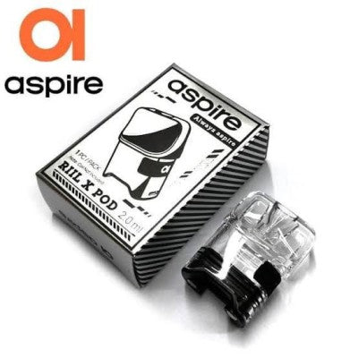 Aspire Riil X empty Pod Cartridge 2ml coil based pod system make flavor a priority with upgrade atomization technology.