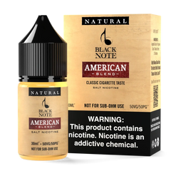 Black Note American Blend 30ml buy online with best price in Pakistan at VIP vape store. The best cigarette alternate tobacco flavors in Pakistan