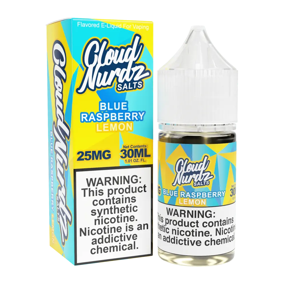 Cloud nurdz salt nicotine flavor 30ml how many flavors