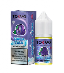 Wild blueberry Tokyo Super Cool 30ml flavor 3mg 50mg 60mg