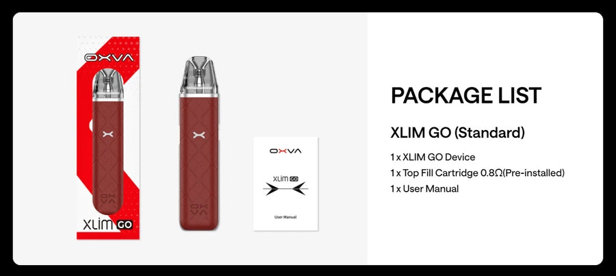 Box pack original Xlim Go vape