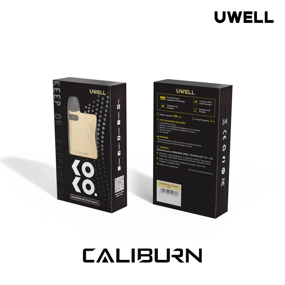 Uwell caliburn official dealer in Pakistan