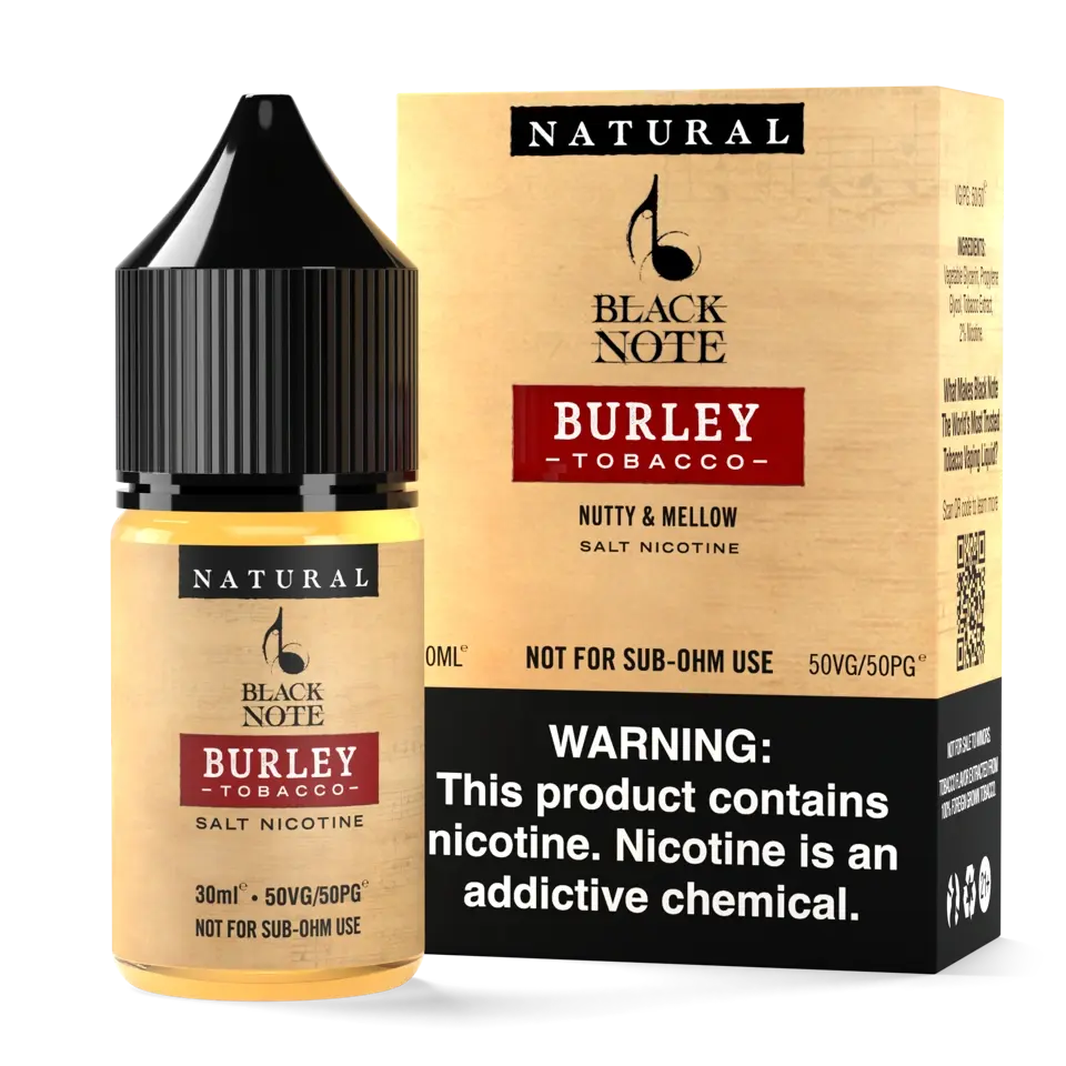 Black Note Burley Tobacco 30ml 30mg 50mg price in Pakistan only at VIP vape shop