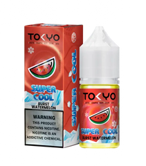 Burst watermelon Tokyo Super Cool 30ml flavor 30mg 50mg 60mg extreme