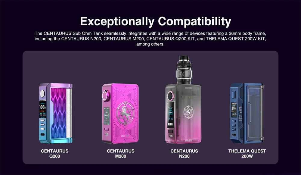 Lostvape Q200, M200, N200, thelema quest 200w