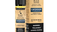 Black Note Cavendish tobacco sonata 60ml buy online 50vg/50pg