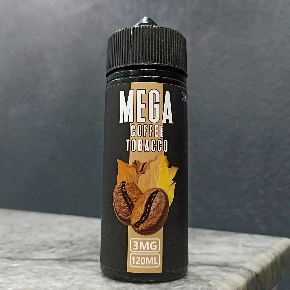 Coffee tobacco mega freebase E-liquid 120ml 3mg vape flavor best price in Pakistan.