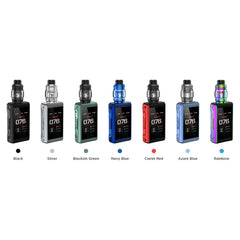 All colors available at VIP vape store of Geekvape t200 aegis vape kit