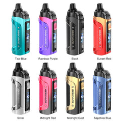 All 8 colors of Geekvape Aegis boost 3 pod mod kit