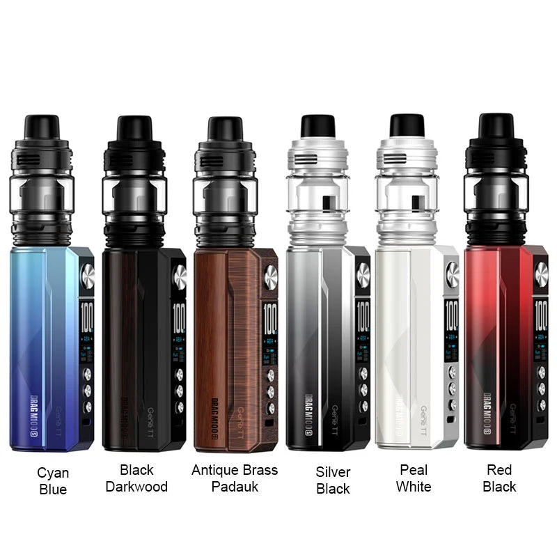 Colors of Voopoo Drag M100s Kit 100W