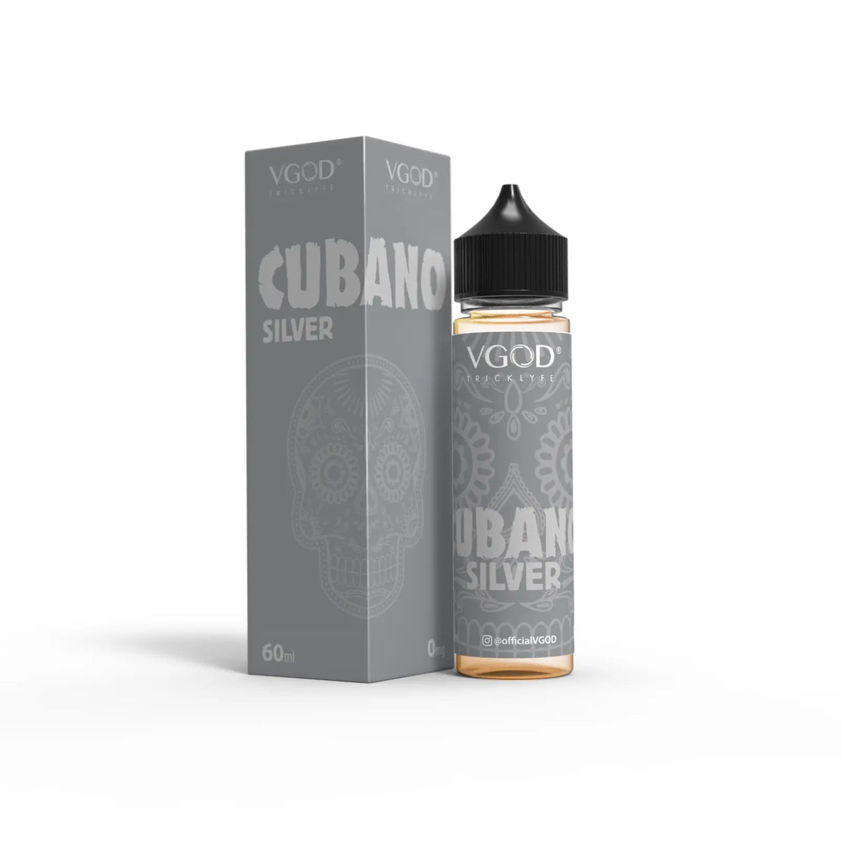 Cubano Vape Juice VGOD Cubano Silver - 60ml Cubano Vape Juice VGOD Cubano Silver - 60ml