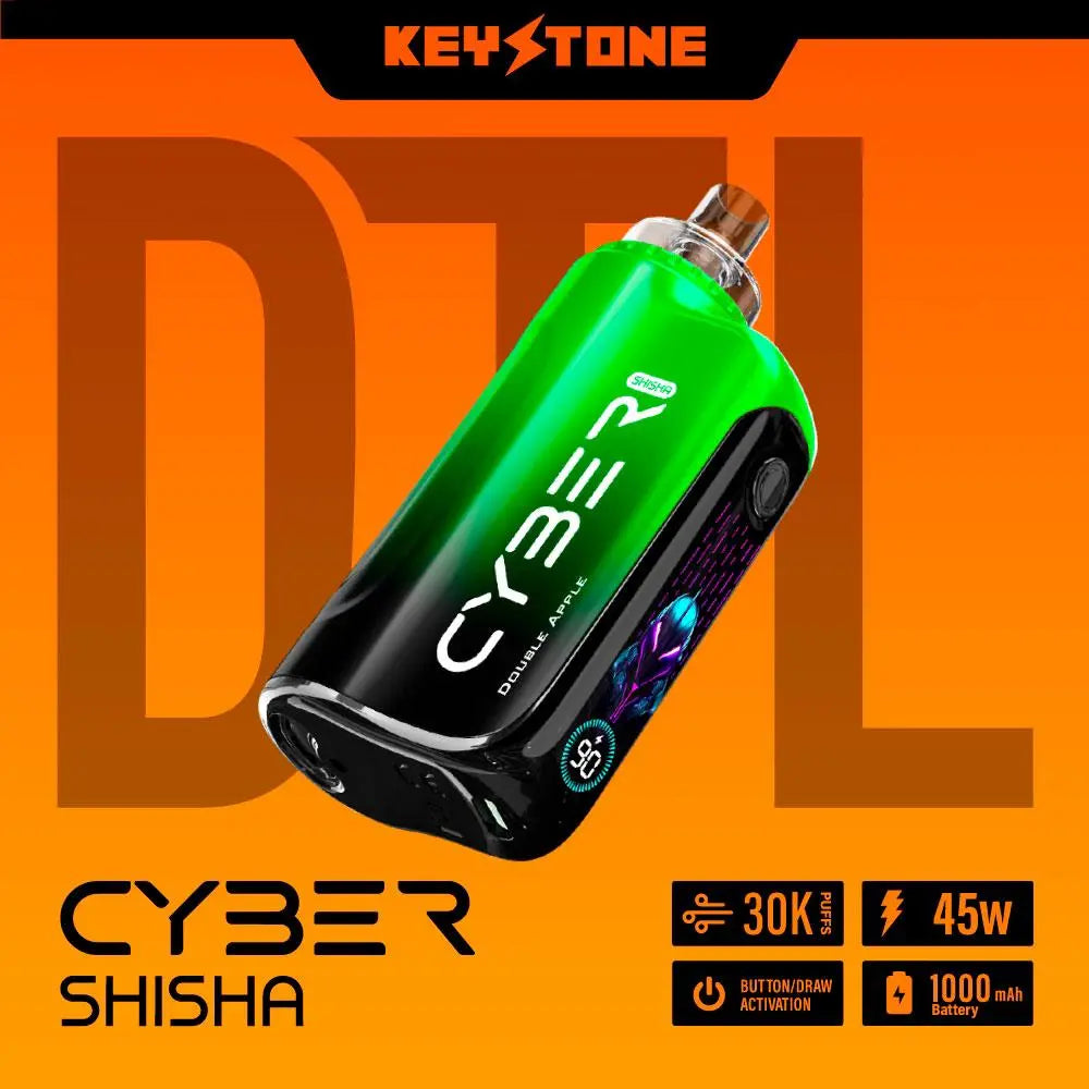 Keystone Cyber shisha 30k puffs DTL disposable vape Vape store Keystone Cyber shisha 30k puffs DTL disposable vape Vape store