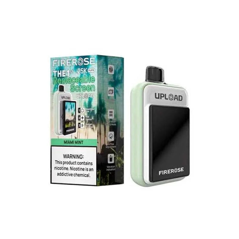 firerose uplaod disposable 25k puffs