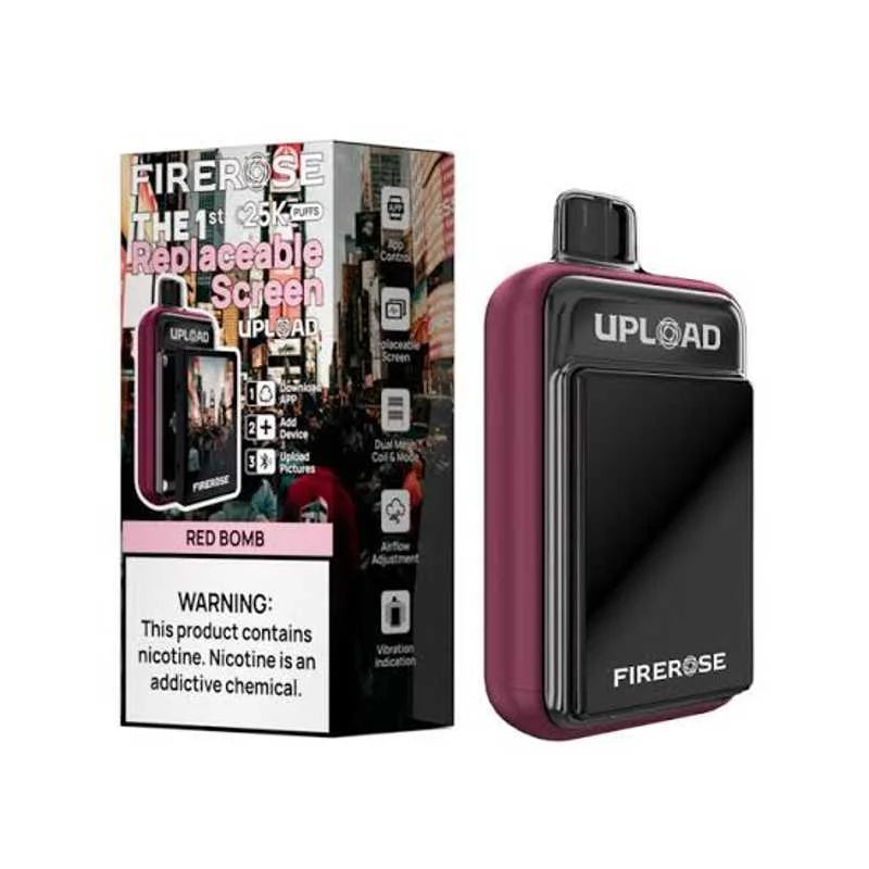 firerose upload disposable 25k puffs now available