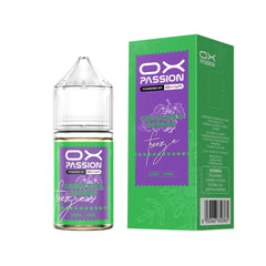 Grape wild berries Ox Passion Freeze 30ml 35mg and 55mg nicotine salt flavor in Pakistan.