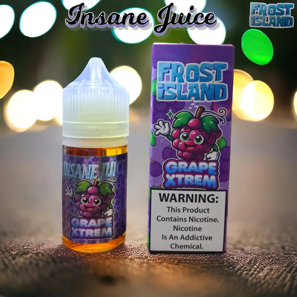 Insane frosty island salt nicotine flavors made by 