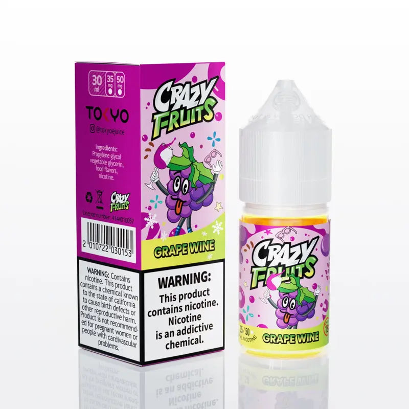 Tokyo crazy fruits 30ml ice salt nicotine official dealer