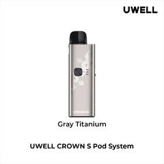 Gray color the best of Uwell Crown S pod system