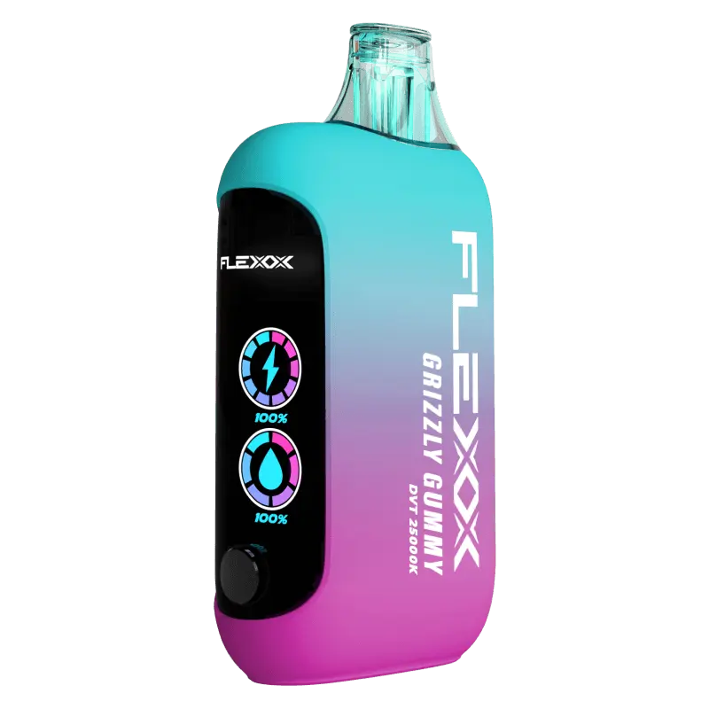 Flexx disposable vapes 25k puffs candy bubblegum flavor