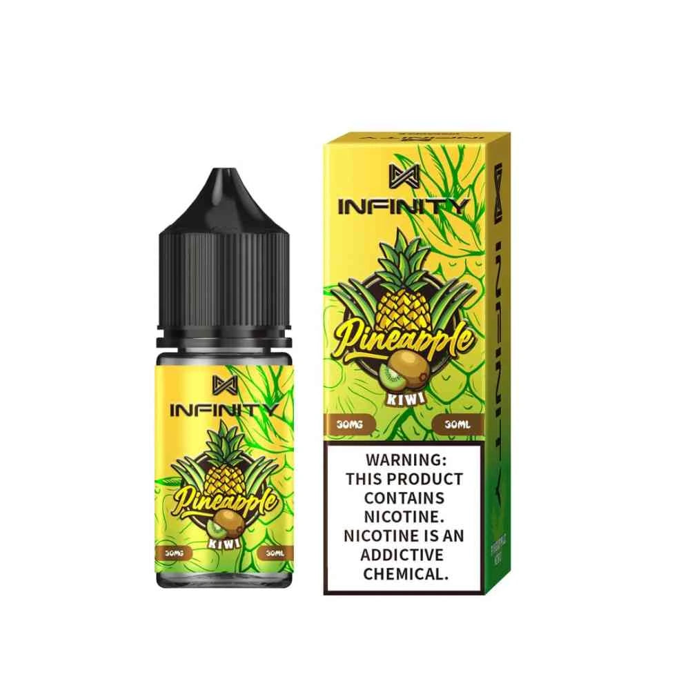 for the first time pineapple is mix with the kiwi to present some unique taste in salt nicotine MTL flavor for pod kit vapes