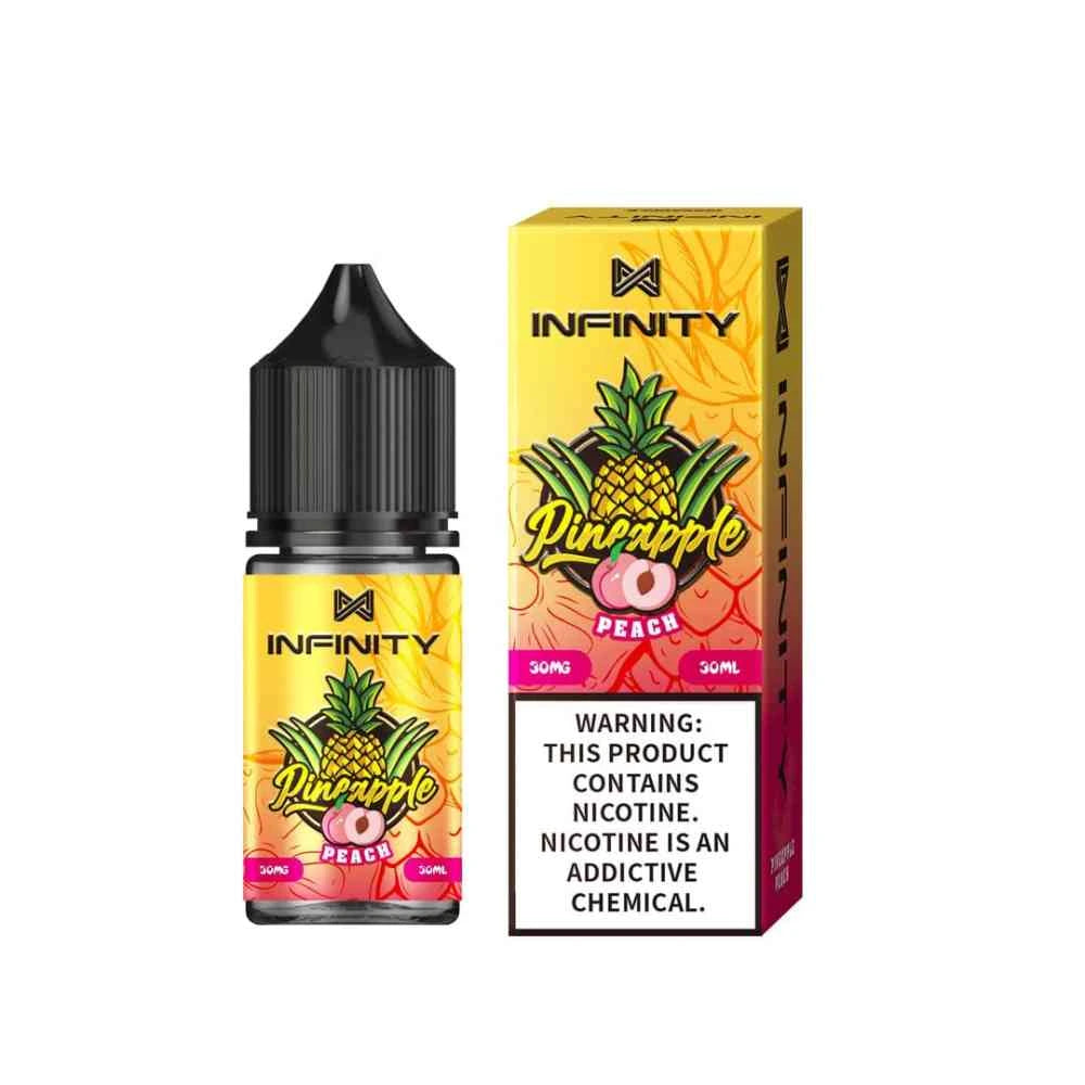Peach with pineapple is great combination, so with salt nicotine infinity pineapple series only with best price at VIP vape store