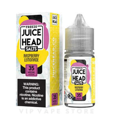 Raspberry lemonade 30ml Juice Head extra freeze&nbsp;Indulge in the invigorating blend of delightful concoction is a fusion of ripe raspberries and tangy lemonade, perfectly chilled for an extra refreshing kick. With each inhale, experience the burst of succulent raspberries intertwining with zesty lemonade, tantalizing your taste buds