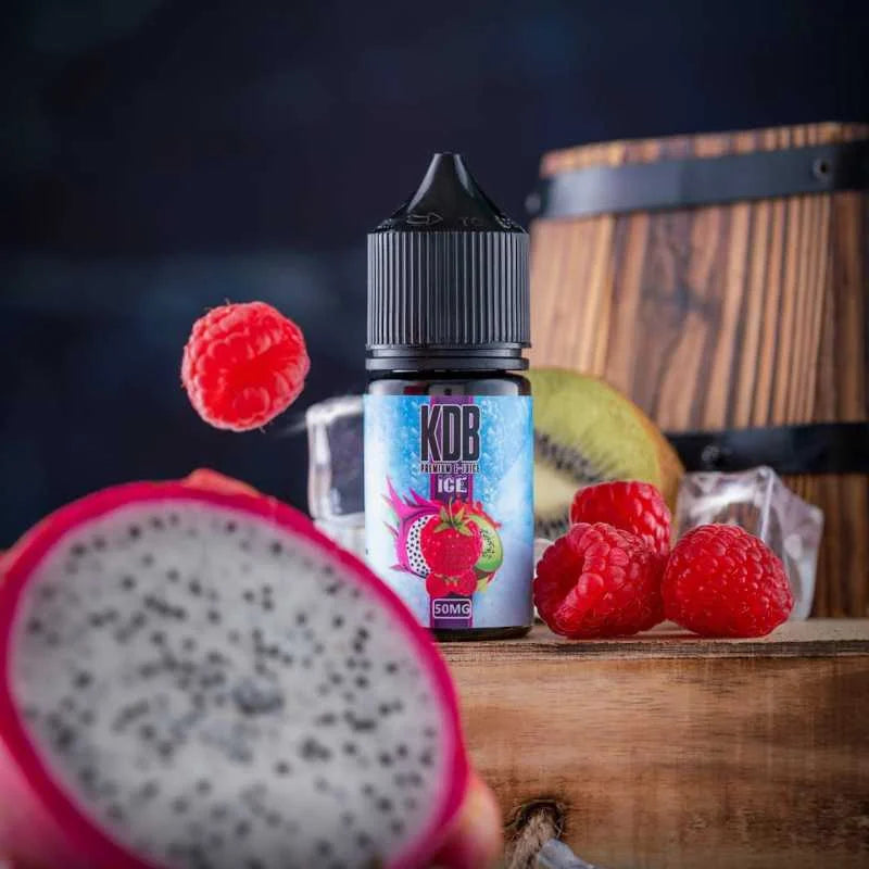 KBD ice Mega grand 30ml nicsalt enjoy a premium ice-flavor nicotine salt e-liquid with a crisp cooling sensation and smooth nicotine delivery.