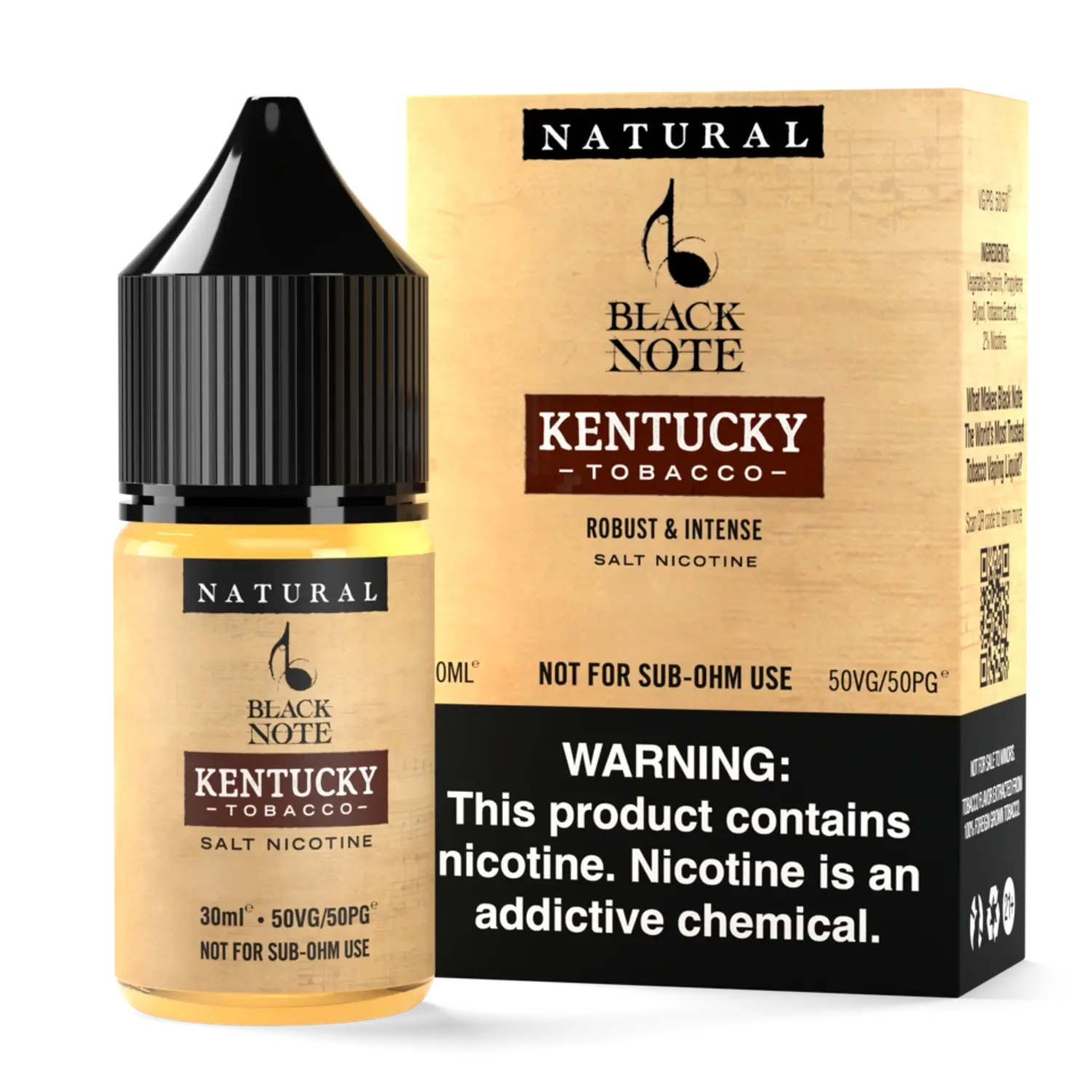 Black Note Kentucky Tobacco 30ml at VIP vape shop best price online