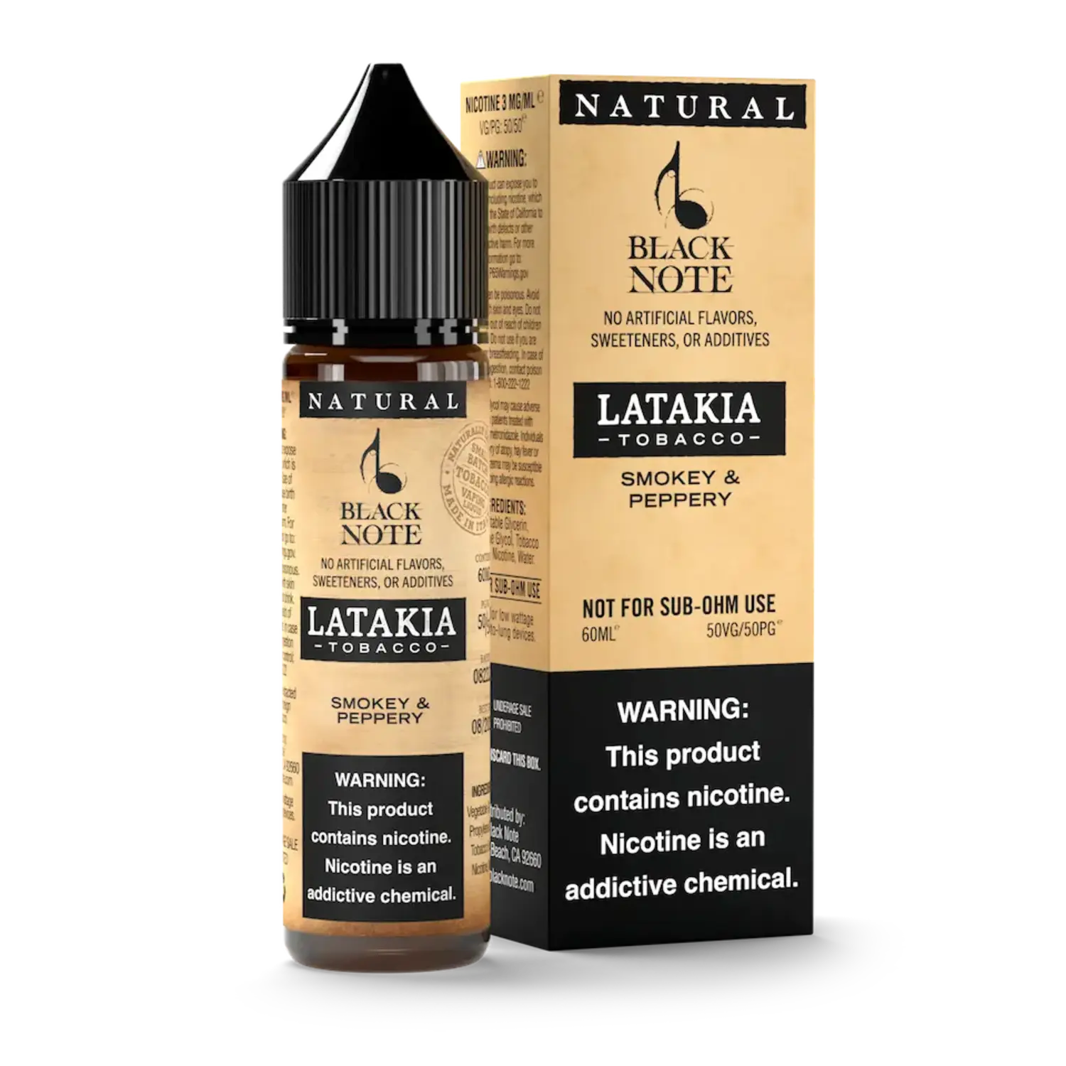 Black Note Latakia tobacco Quartet 60ml ( 50VG-50PG ) buy online best price in Pakistan at VIP vape