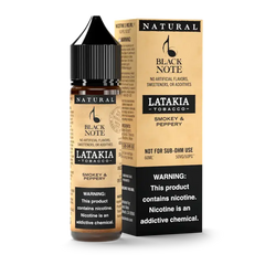 Black Note Latakia tobacco Quartet 60ml ( 50VG-50PG ) 3mg 6mg 12mg 18mg