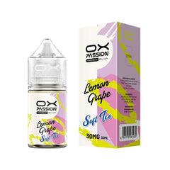 Lemon Grape Nicsalt Soft ice Ox Passion 30mg Pakistan's no 1 vape shop 