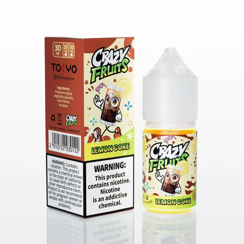 Tokyo crazy fruits 30ml ice salt nicotine DHA Karachi