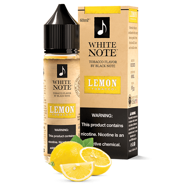 Black White note Lemon tobacco 60ml purchase at best price in Pakistan