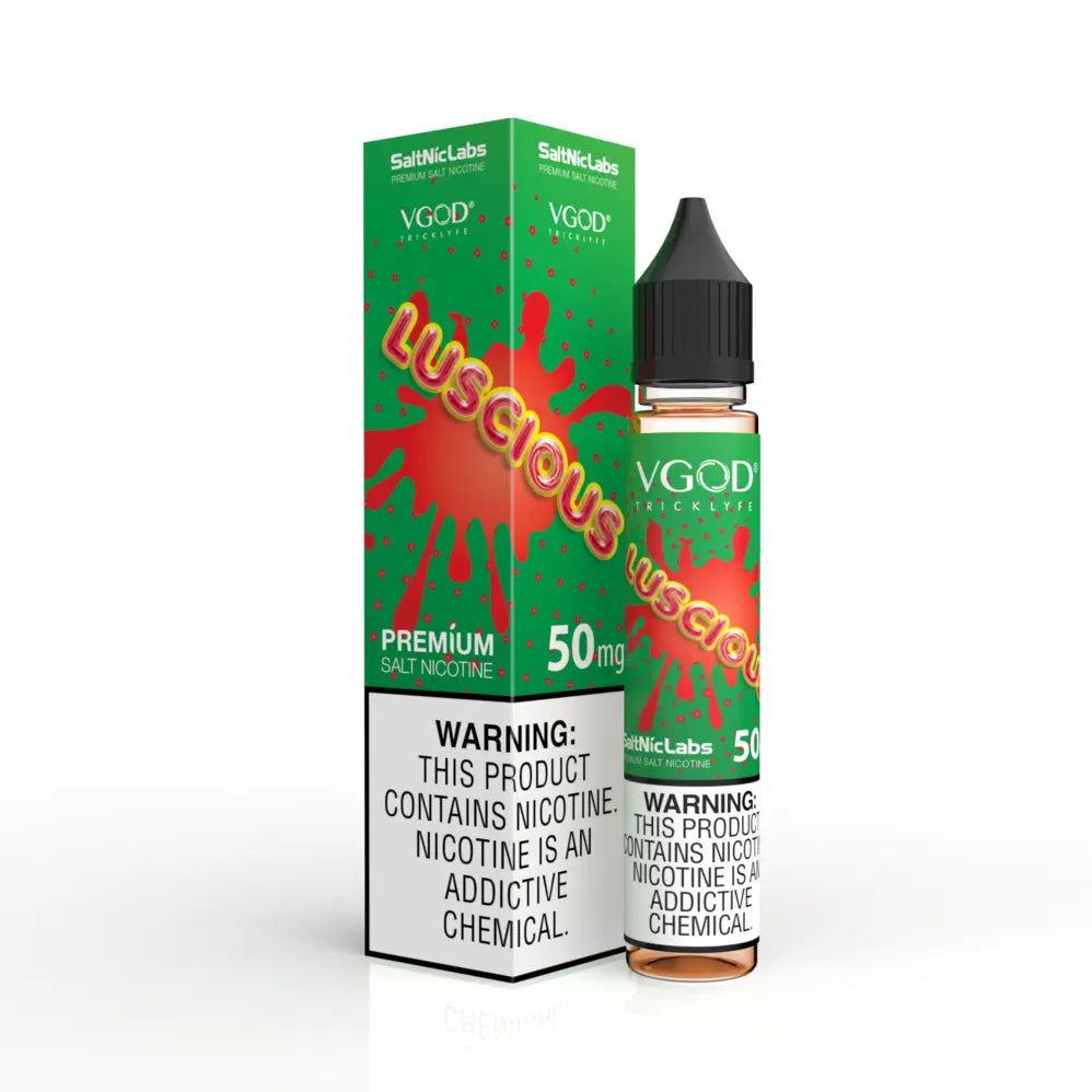 Vgod salt LUSCIOUS 30ml 25mg 50mg price online in Pakistan