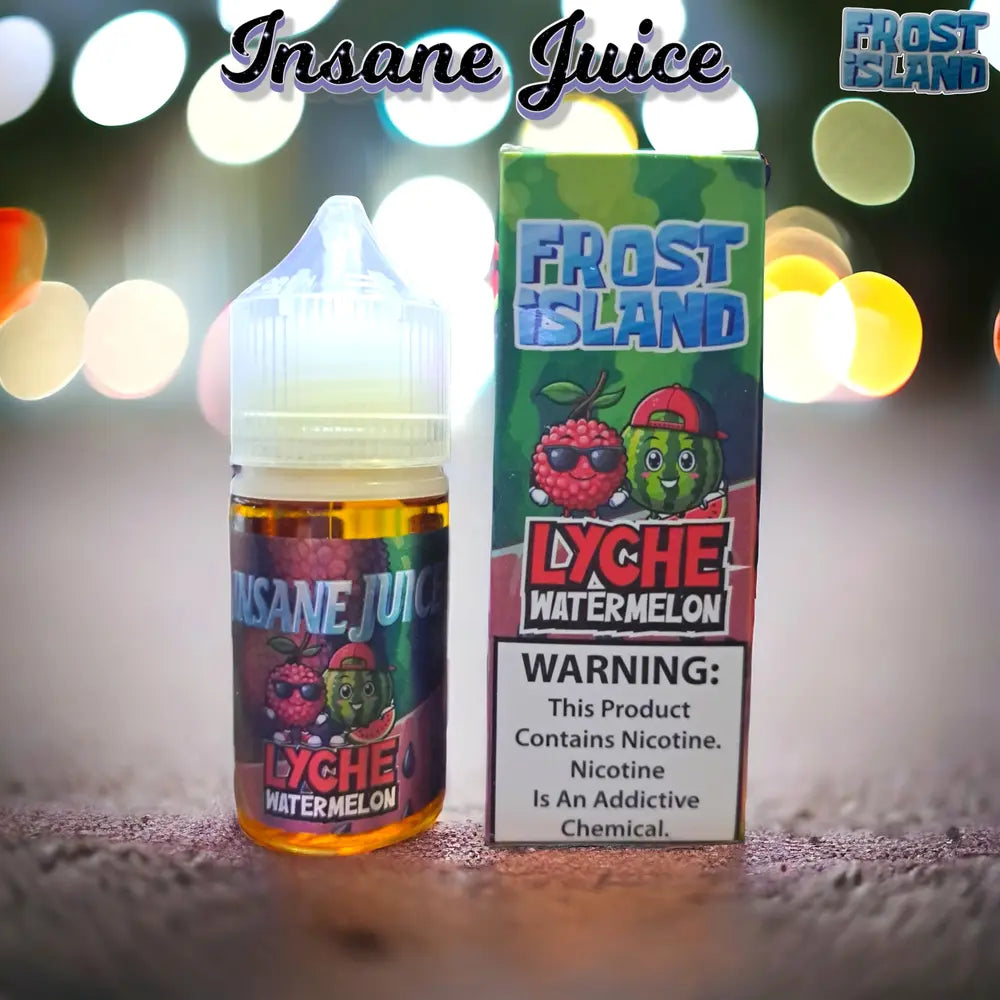 Insane frosty island salt nicotine flavors reviews