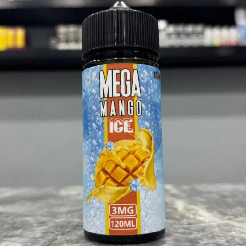 Mango ice mega E-liquid 120ml 3mg nicotine vape E-liquid best price.