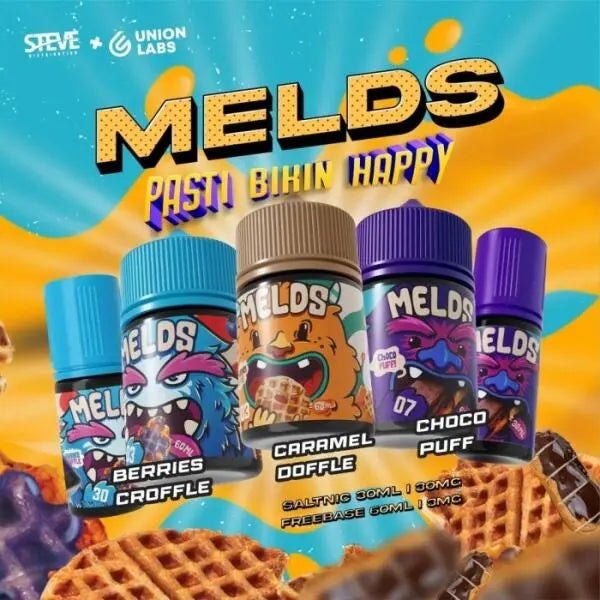 Melds dessert salt nicotine flavors by Union labs