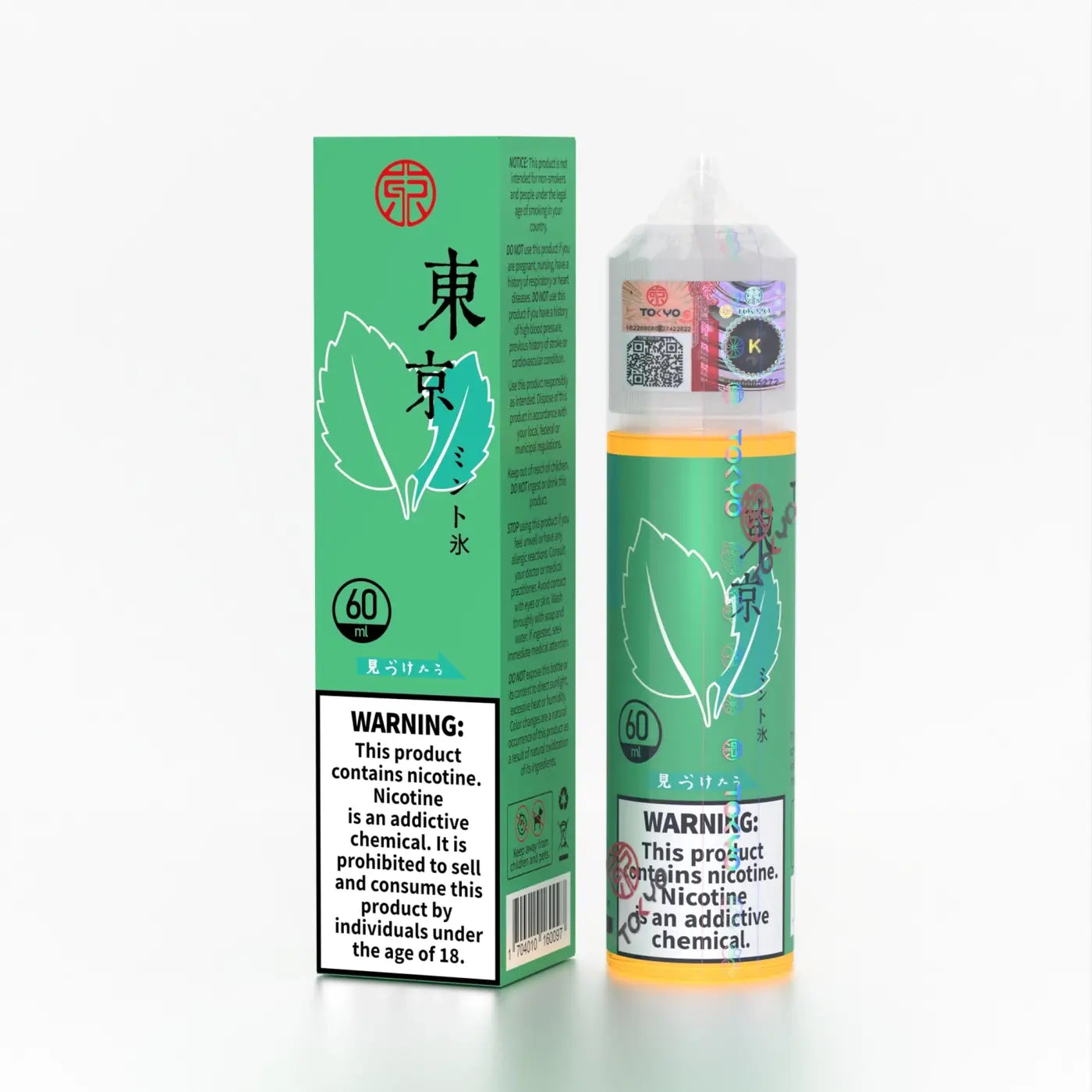 Mint tokyo 60ml vape e juice