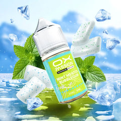 Mint mintos bubblegum Ox Passion 30ml nicotine salt flavour combines sweet bubblegum with refreshing mint and a cool finish smooth taste for pod kit.