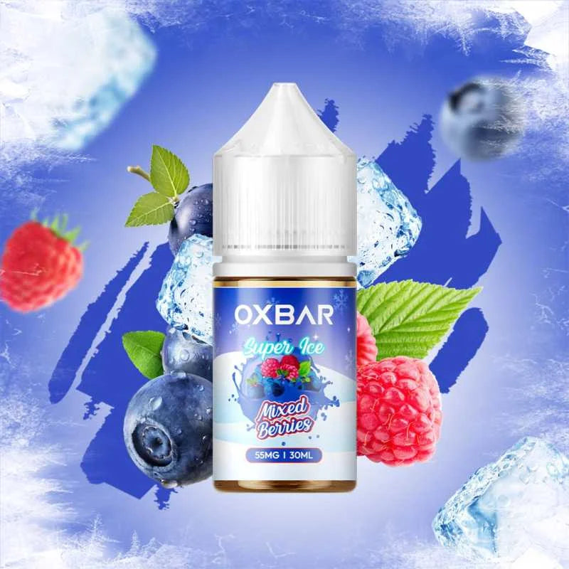 Buy Mixed Berries super ice salt nicotine oxbar 30ml best price in Pakistan