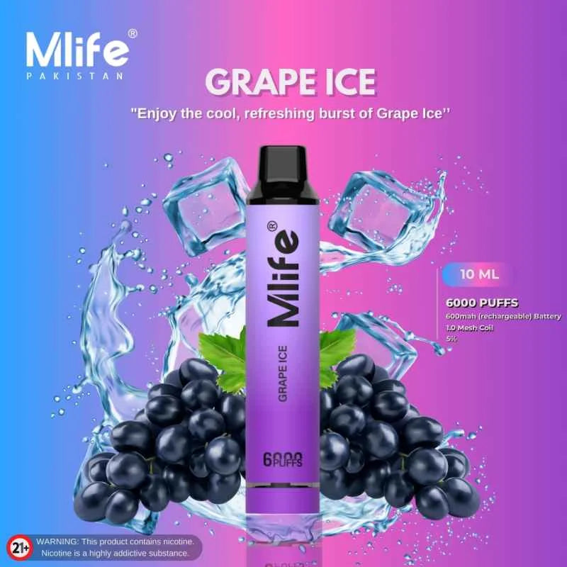 Mlife disposable 5% nicotine best MTL vape