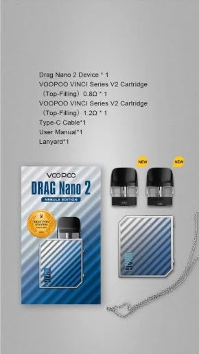 Voopoo Drag Nano 2 Pod kit price in Pakistan with VIP vape shop sale offer