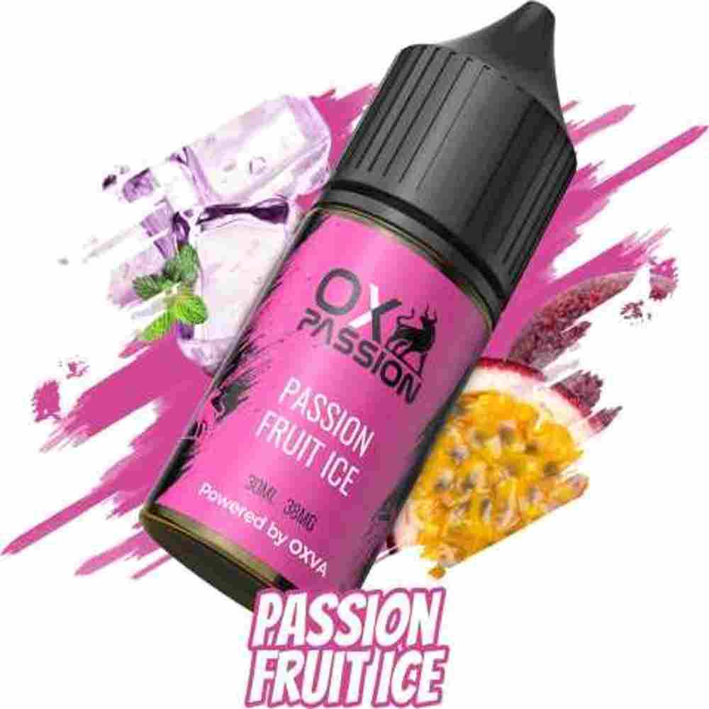 Embrace the perfect fusion of flavors in every vape. Elevate vaping journey with Passion fruit ice 30ml OX passion by oxva a true delight for senses