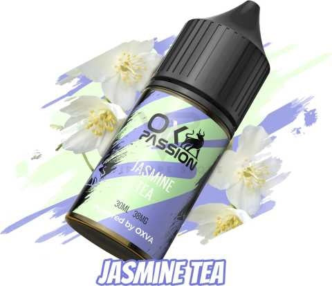 Experience a one-of-a-kind flavor with Jasmine tea 30ml OX passion by oxva e-liquid blends calming jasmine tea with a unique flavor profile. 