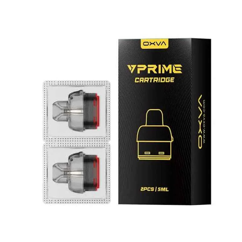 Oxva Vprime Cartridge 5ml replacement pod tank for device available in multiple resistance options