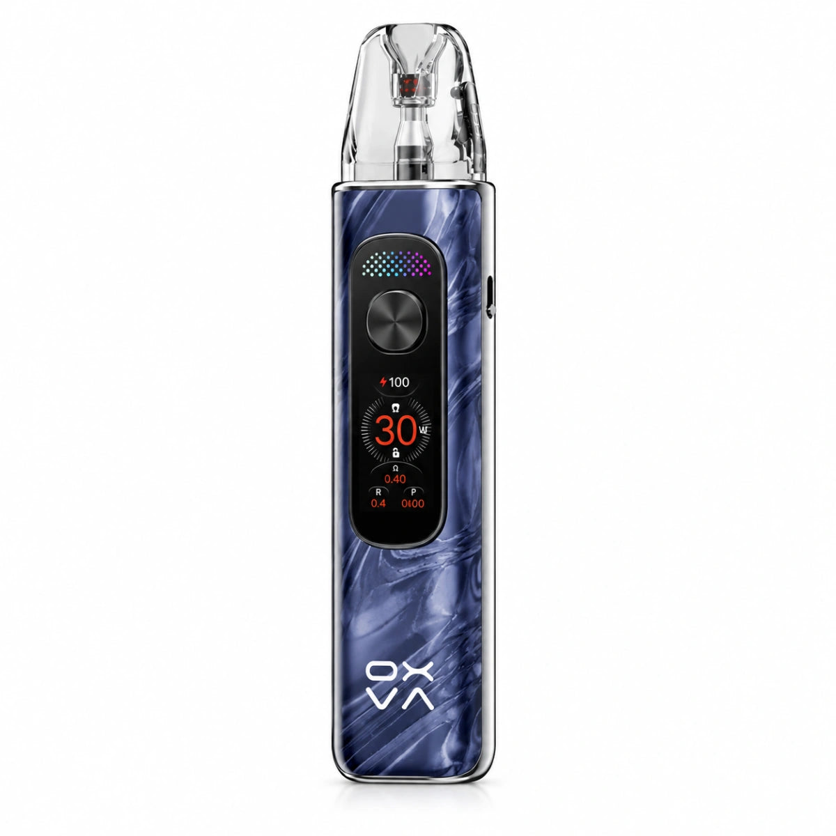 Anti burn technology vape complete starter kit with spare pods, lanyard, and Type-C cable