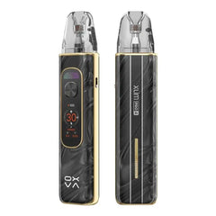 OXVA Xlim Pro top fill pod cartridge attached to sleek pod vape body